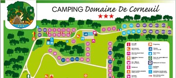 camping plan corneuil dordogne