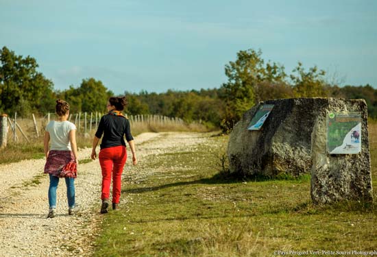 Parc camping sentiers de randonnée