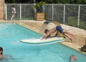 camping avec piscine chauffée perigord