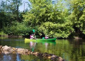 camping canoe dordogne