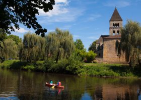 location canoe camping nature