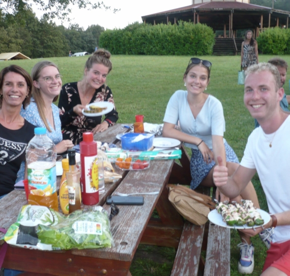 Barbecue à Corneuil